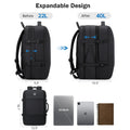 UKEIN Travel Backpack with USB Charging Port 40L Expandable 17 Inch Carry On Backpack Water-resistant Work Business Laptop Backpack for Men