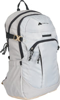 Ozark Trail 20 Liter Backpack, with Padded Laptop Sleeve, Light Gray Polyester