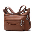 Women Large-capacity Crossbody Bags Lightweight Messenger Purses and Handbags (Size L10.62'' X H 7.48'' X W 5.51'')