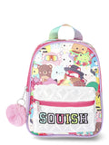 Squishmallows Girls Mini Backpack, Multicolor