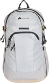 Ozark Trail 20 Liter Backpack, with Padded Laptop Sleeve, Light Gray Polyester