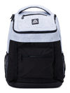 Reebok Unisex Adult Bobbie Top Loader 18.5" Laptop Backpack, Light Heather Grey