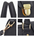 Women Barrel Handbags Purses Fashion Satchel Bags Top Handle Shoulder Bags Vegan Leather Work Bag