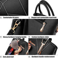 Womens Leather Handbags Purses Top-handle Totes Satchel Shoulder Bag