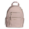 Madden NYC Women's Mini Backpack with Embellished Pouch, Beige