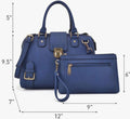 Women Barrel Handbags Purses Fashion Satchel Bags Top Handle Shoulder Bags Vegan Leather Work Bag