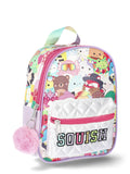 Squishmallows Girls Mini Backpack, Multicolor