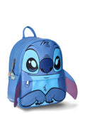 Disney Stitch Women's Big Eyes 10.5" Mini Backpack, Blue